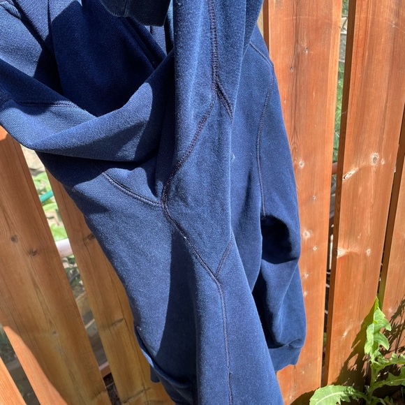 🐎 Levi’s San Francisco California US XL Metal Zip-Up Hoodie Blue Red NWOT 🐎 - Picture 8 of 10